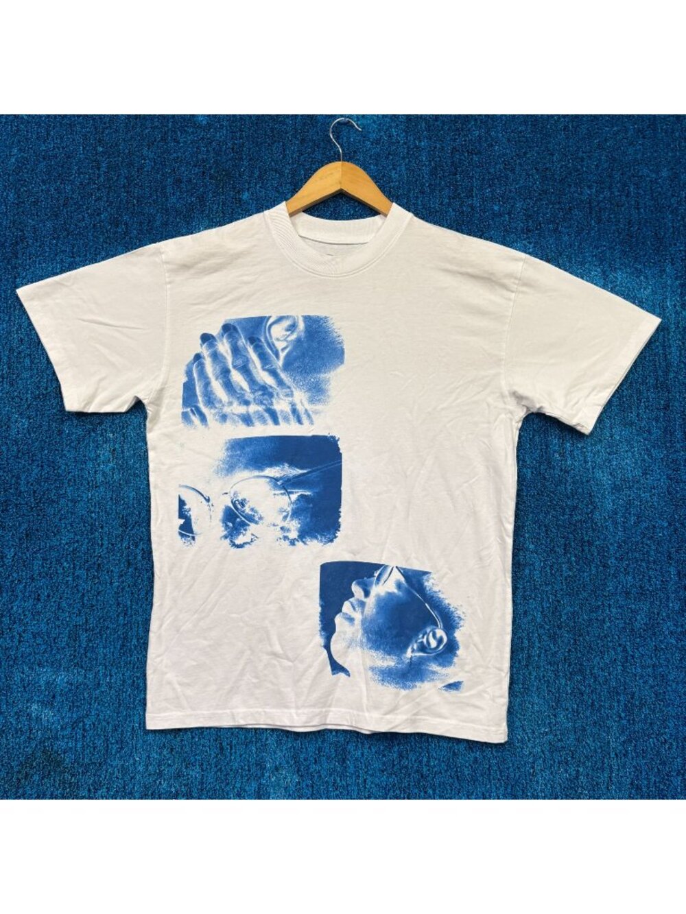 Kid Cudi Mr Miracle Rap White T-Shirt Size Large